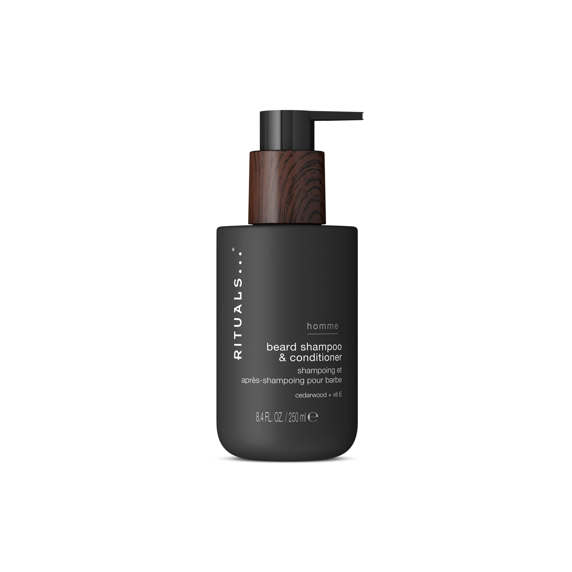 250ML RITUALS RITUALS HOMME Shampoing 2-en-1 pour la barbe 1 of 4 Shampoing 2-en-1 pour la barbe