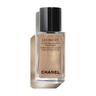 Maquillage Solaire - Chanel Les Beiges Fluide Enlumineur Enlumineur De Teint Effet Irisé. Belle Mine Lumineuse Visage Et Corps