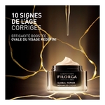 50ML Filorga GLOBAL-REPAIR Crème de jour anti-âge global peaux matures  4 of 4 Crème de jour anti-âge global peaux matures
