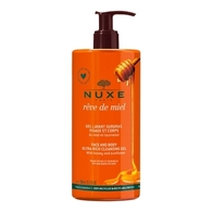 795G Nuxe RÊVE DE MIEL Gel lavant surgras visage & corps  1 of 2 