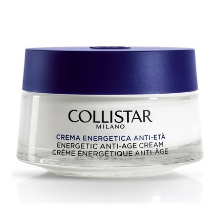 50mL COLLISTAR VISAGE CREME ENERGETIQUE ANTI-AGE avec raisins rouges Aglianico  1 of 2 