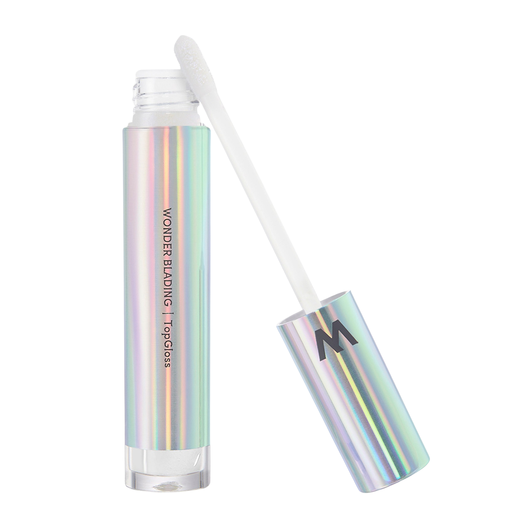 Wonderskin - Wonder Blading Top Gloss - Gloss À Lèvres Irisé - Blue Glitter (bleu Pailleté)