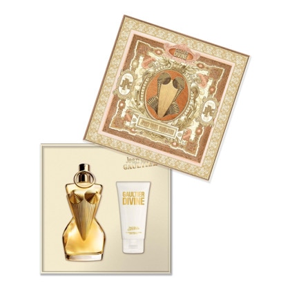  Jean Paul Gaultier GAULTIER DIVINE Coffret eau de parfum + lait pour le corps  1 of 3 