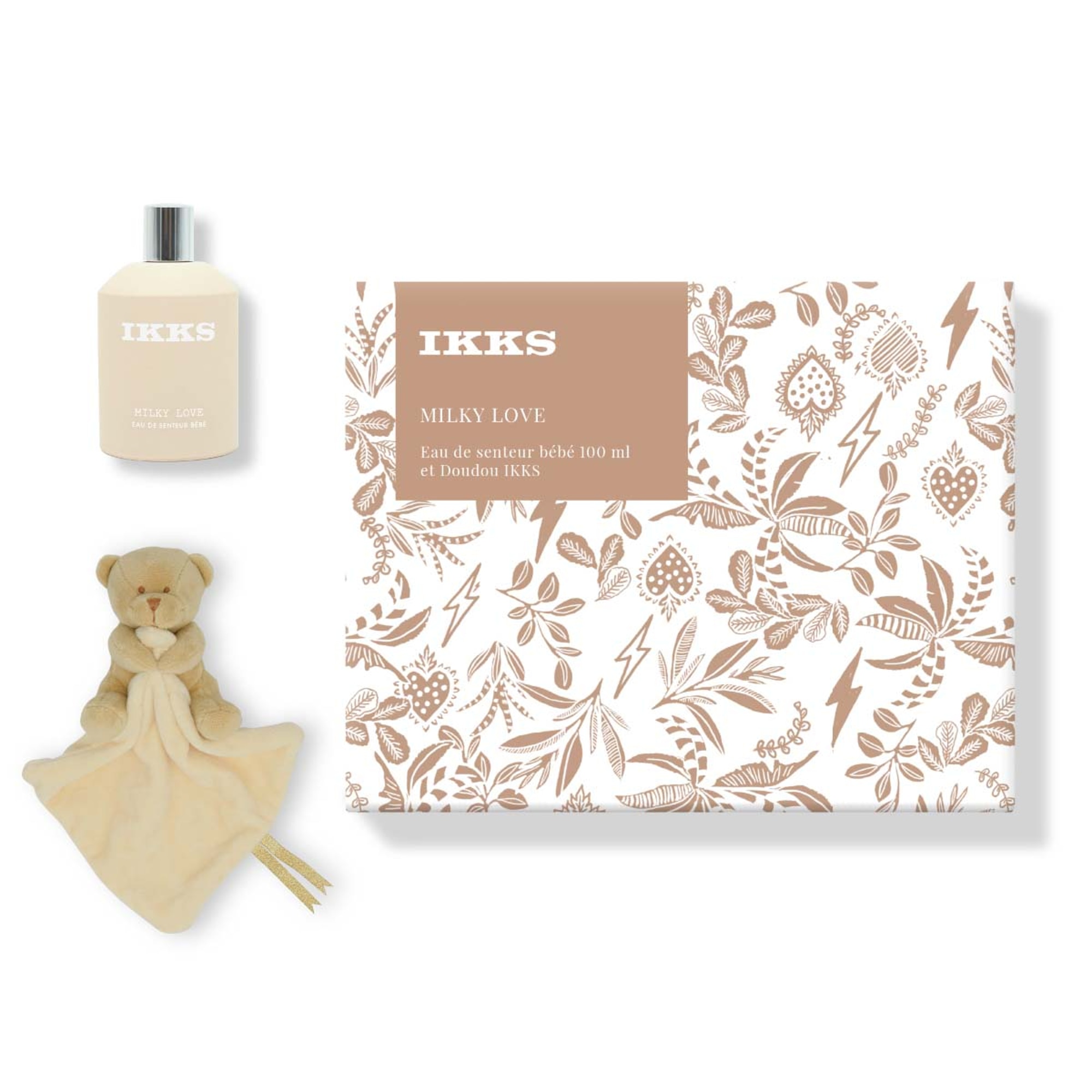 Ikks - Milky Love - Coffret - Eau De Senteur + Doudou