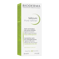 30ML BIODERMA SEBIUM Pore refiner, soin pores dilatés peau mixte à grasse  1 of 2 