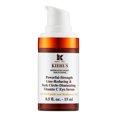 Kiehls - Powerful-strength Line-reducing - Sérum Contour Des Yeux Réducteur De Rides & Anti-cernes À La Vitamine C - 15ml