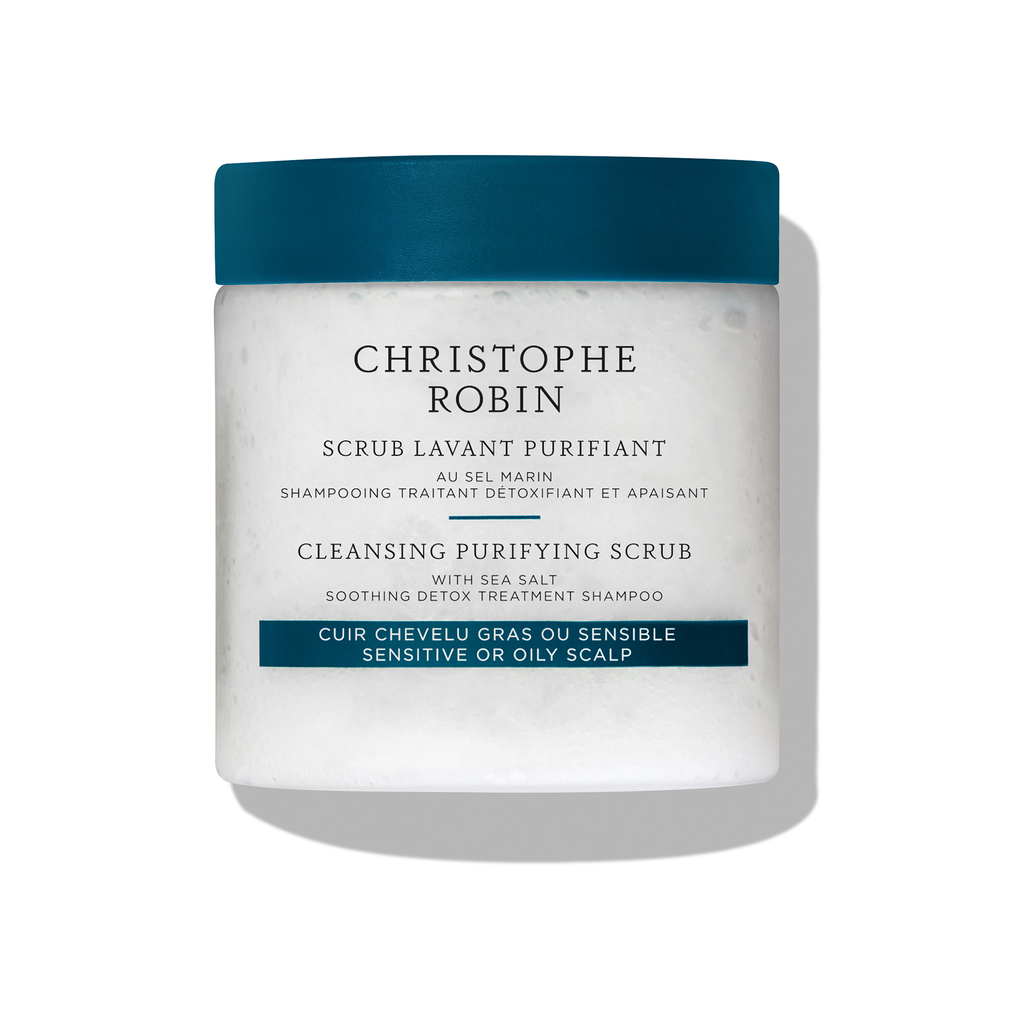 Christophe Robin - Purifiante - Scrub Lavant Purifiant Au Sel Marin - 75ml