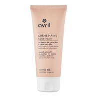 100ML AVRIL SOIN CORPS Crème pour les mains au beurre de karité & l'aloé véra certifiée bio  1 of 2 