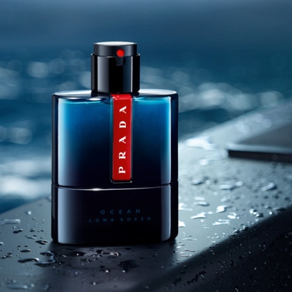 50mL Prada LUNA ROSSA OCEAN Eau de toilette fougère ambrée pour homme  1 of 4 