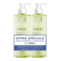 800ML LABORATOIRE SVR SEBIACLEAR DUO EAU MICELLAIRE Eau nettoyante purifiante  1 of 2 