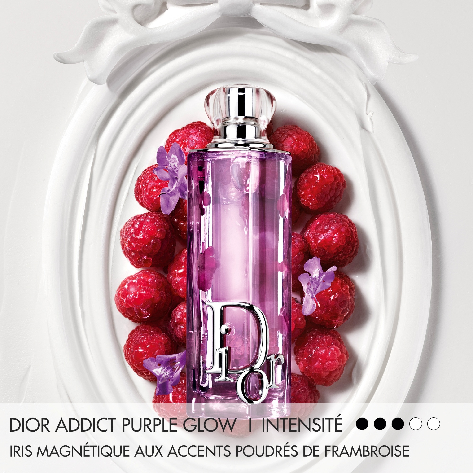 Eau de parfum - notes d'iris et de framboise