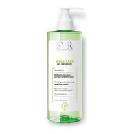 400ML LABORATOIRE SVR SEBIACLEAR Gel moussant nettoyant sans savon purifiant et désincrustant  1 of 2 