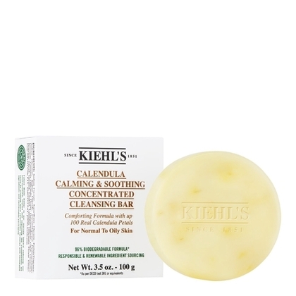 100G KIEHLS CALENDULA Pain nettoyant hydratant visage  1 of 4 