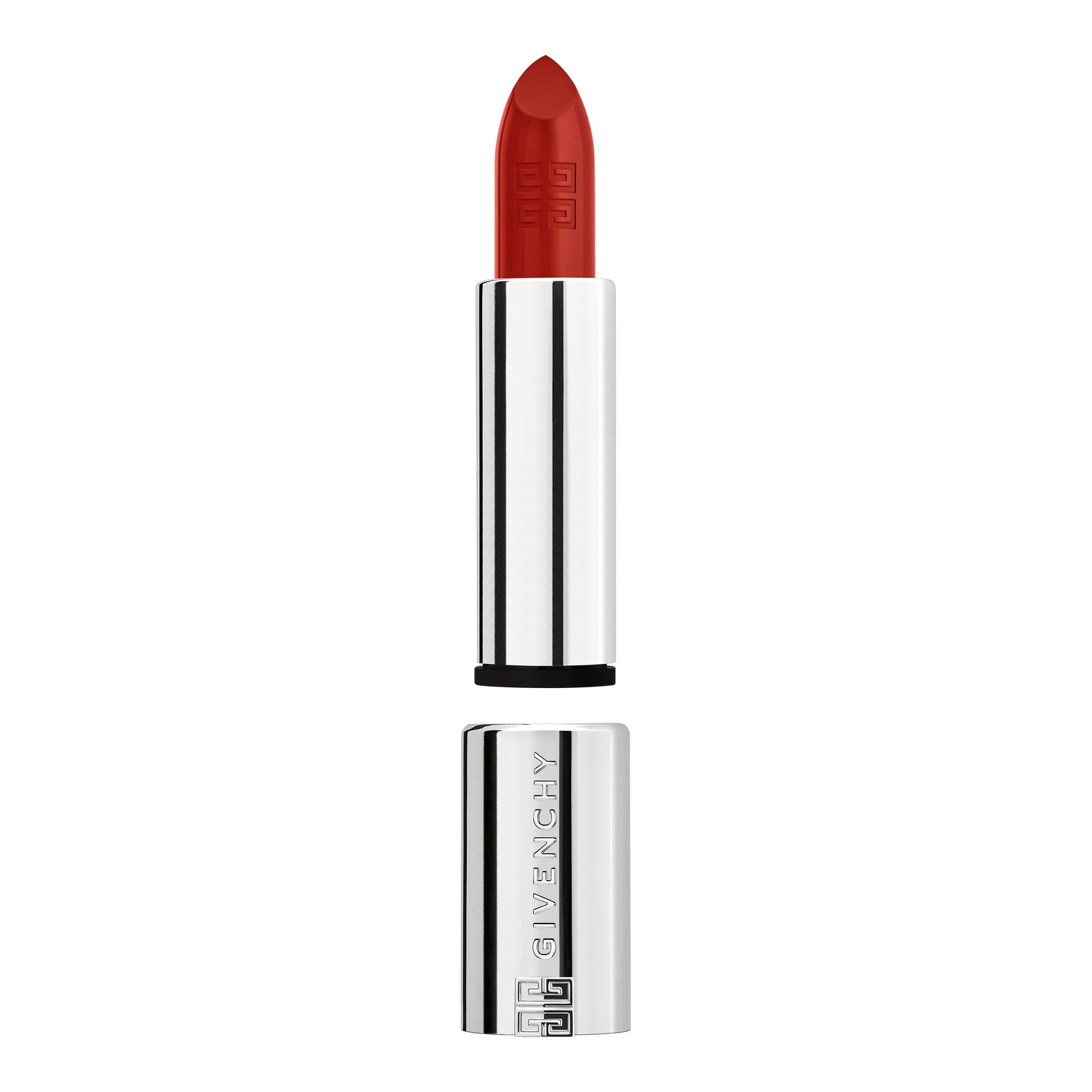 GIVENCHY LE ROUGE INTERDIT INTENSE SILK Rouge à Lèvres Fini Soyeux Couleur Lumineuse - Recharge 1 of 3
