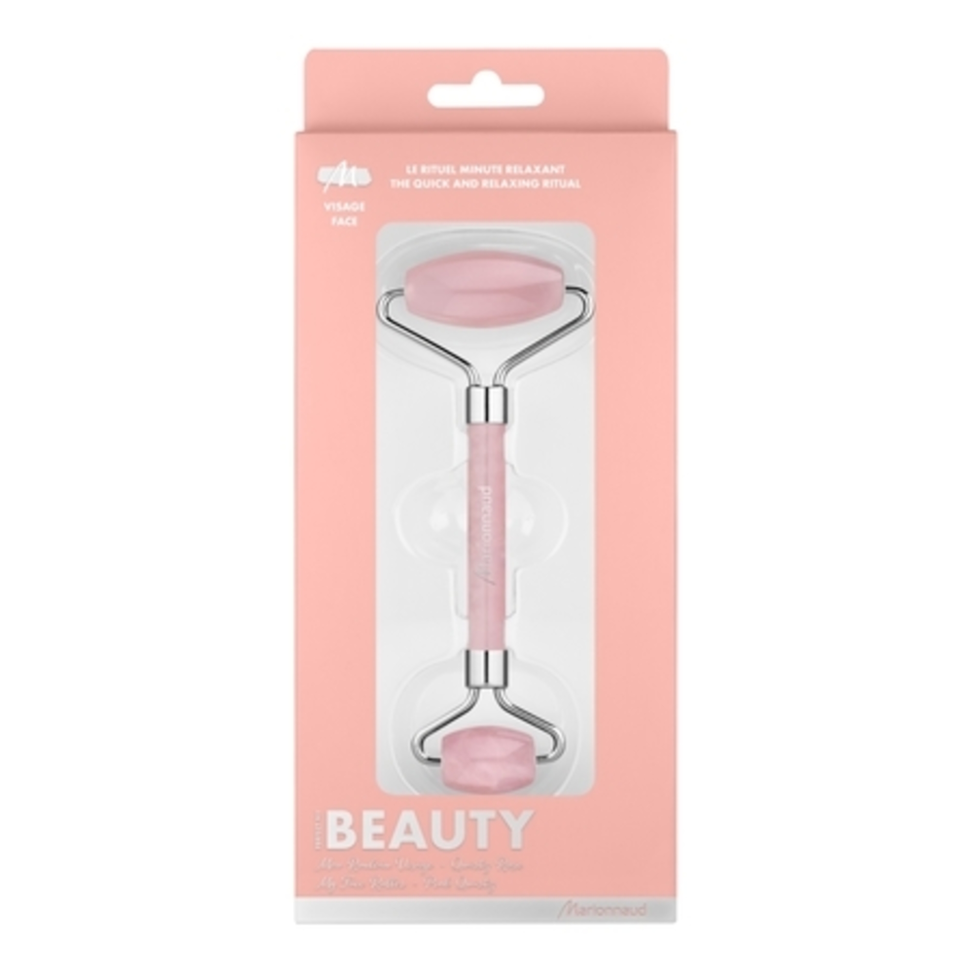 Mon rouleau visage - quartz rose