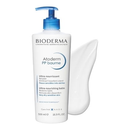 500ML BIODERMA ATODERM PP Baume visage & corps relipidant peaux sèches, irritées à atopiques  1 of 3 