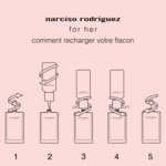 150mL Narciso Rodriguez FOR HER Eau de toilette - recharge 4 of 4 Eau de toilette - recharge