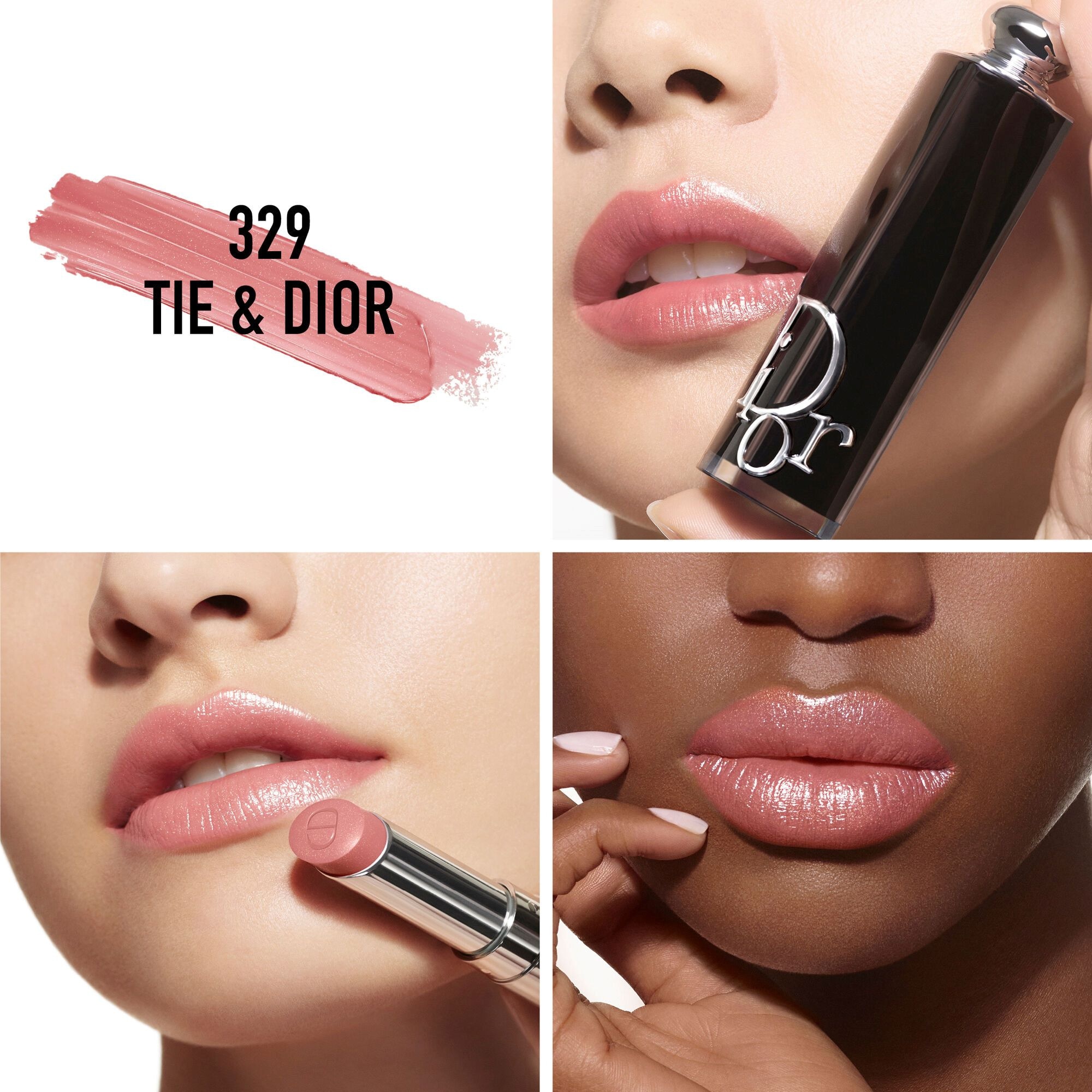  DIOR DIOR ADDICT Rouge à lèvres brillant - 90 % d'origine naturelle - rechargeable  1 of 4 