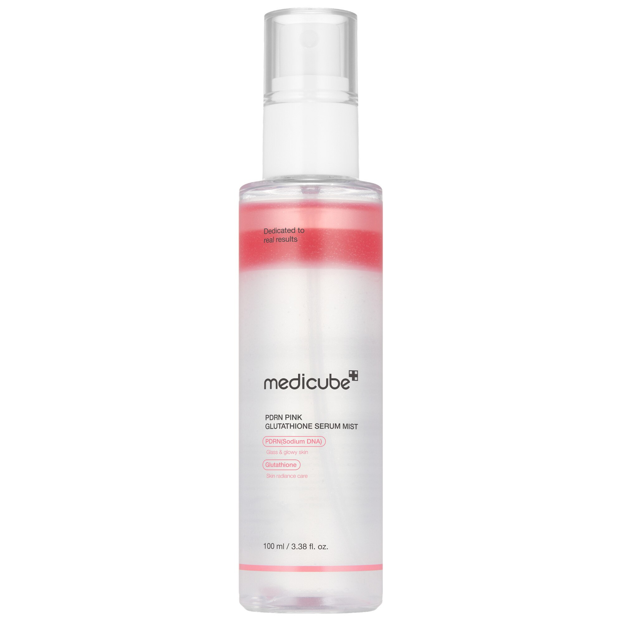 100ML MEDICUBE PINK PDRN Brume de sérum au glutathione 1 of 2 Brume de sérum au glutathione