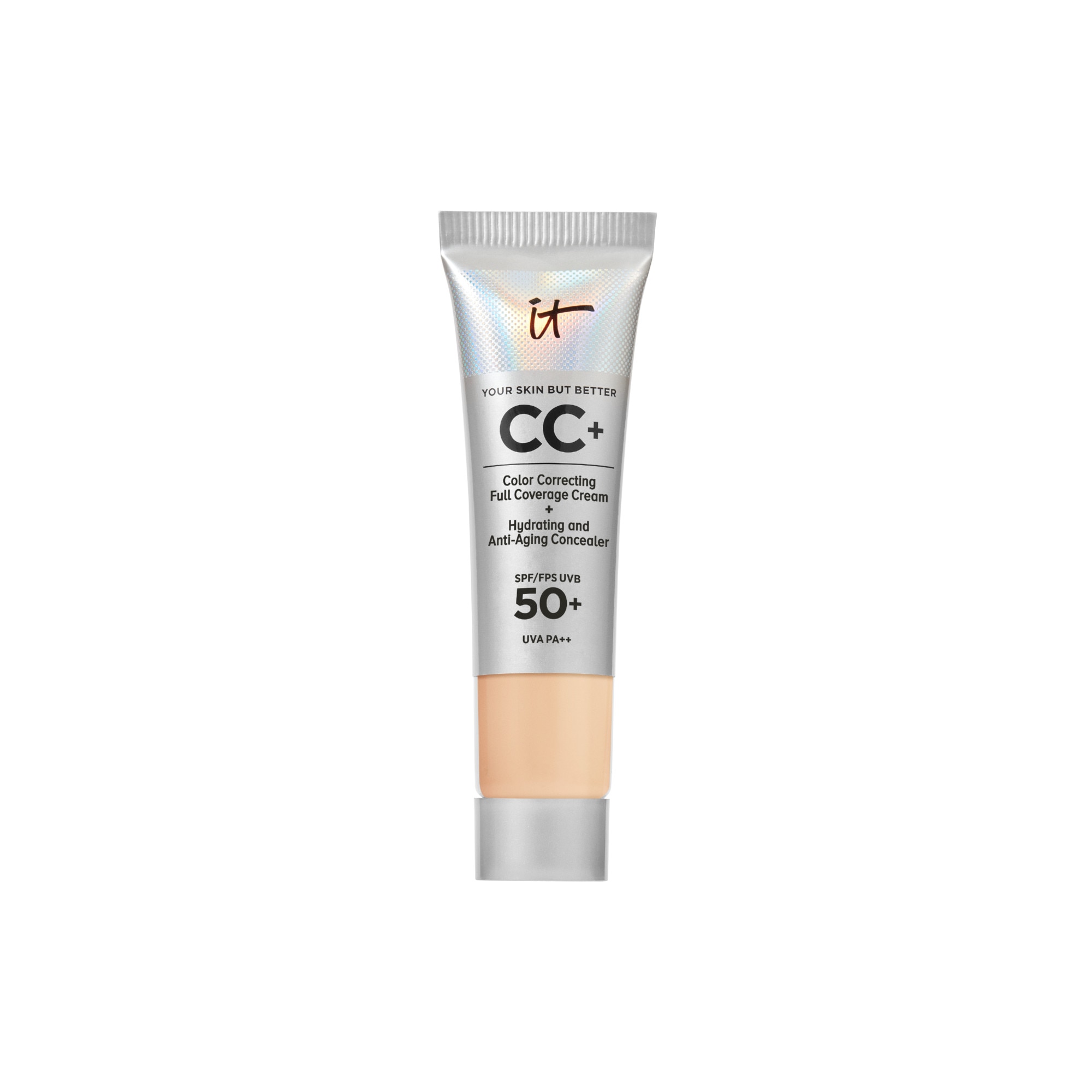 It Cosmetics - Your Skin But Better™ Cc+ Cream - Cc Crème Correctrice Haute Couvrance - Light Medium - 12ml