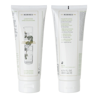 Korres - Aloes & Dictame - Après-shampoing Cheveux Normaux, Aloès & Dictame - 200ml