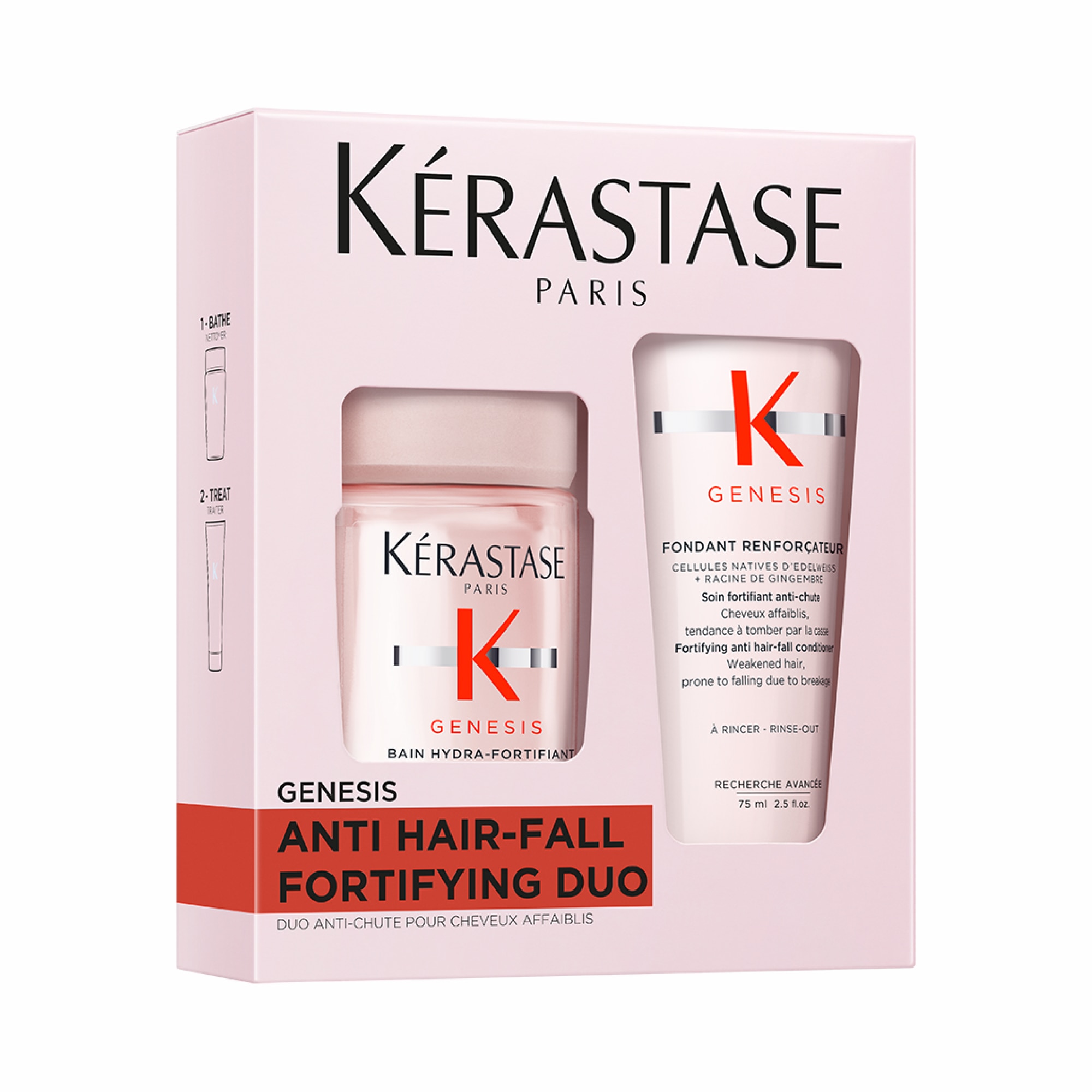 Kérastase - Genesis - Coffret Découverte Bain Et Fondant Genesis Pour Cheveux Fragilisés