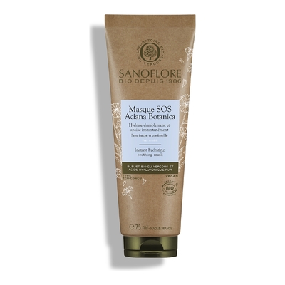 Sanoflore - Acianta Botanica - Masque Hydratant Apaisant Certifié Bio Au Bleuet Bio Et L'aloe Vera Bio - 75ml