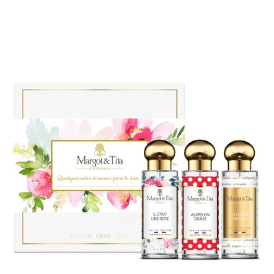 Margot & Tita - Coffret Eaux De Parfum - Coffret Il Était Une Rose, Alors On Danse Et Femme Parfaite