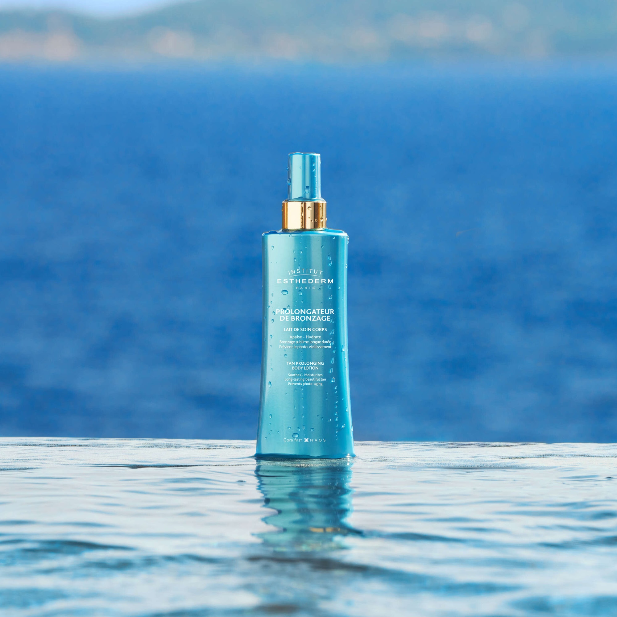 Lait de soin hydratant après soleil