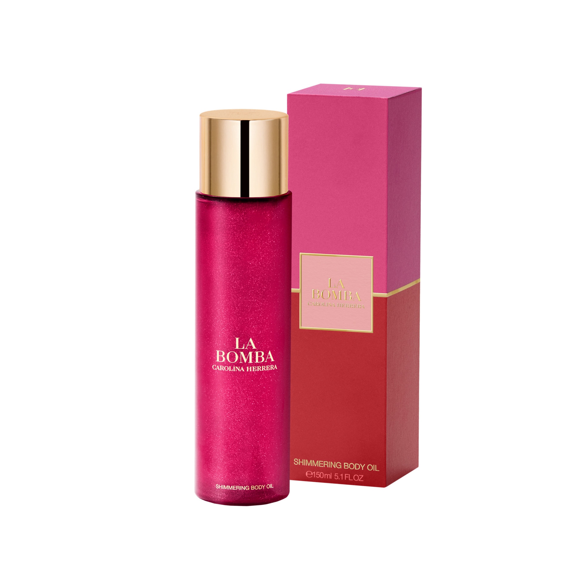 150ml Carolina Herrera LA BOMBA Huile pour le corps  1 of 4 
