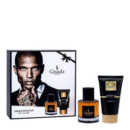  GISADA AMBASSASOR Coffret eau de parfum + gel douche  1 of 1 