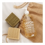 517G LA COMPAGNIE DE PROVENCE EXTRA PUR Savon liquide de Marseille fleur de coton  2 of 3 Savon liquide de Marseille fleur de coton
