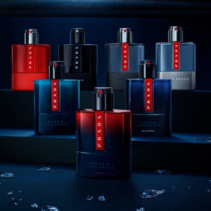 50ML Prada LUNA ROSSA OCEAN Eau de parfum fougère boisée ambrée  1 of 4 