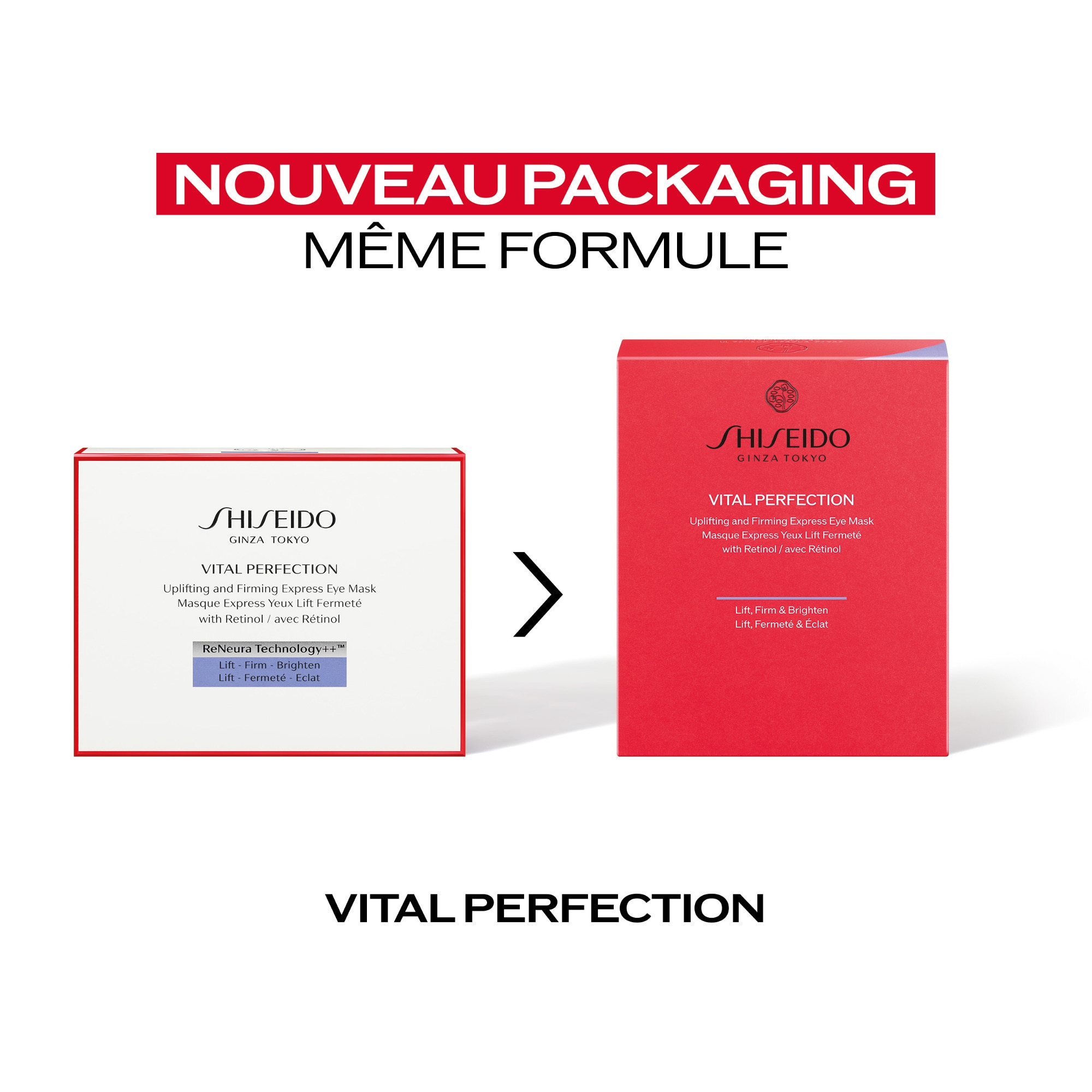 Masque express yeux lift fermeté