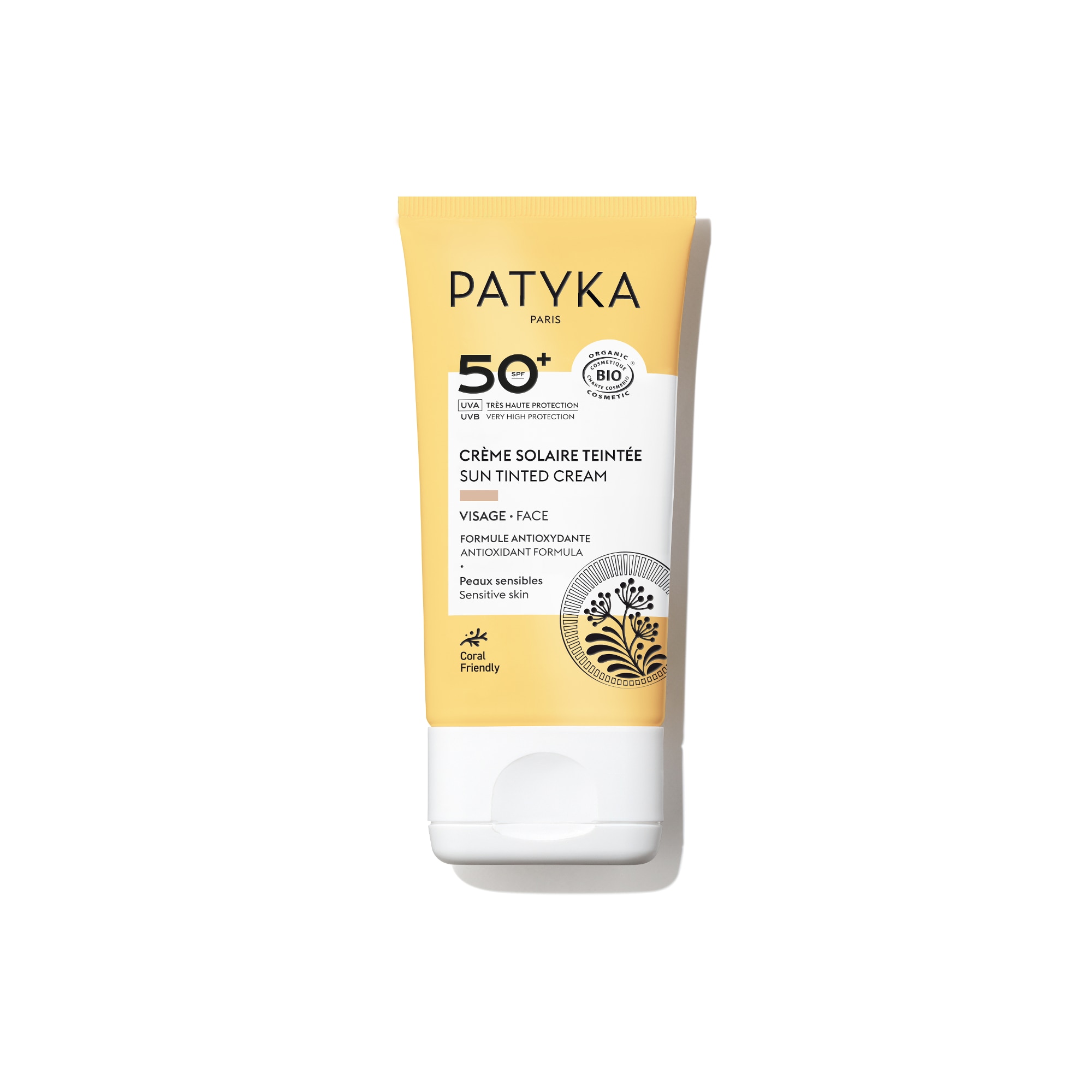 Patyka - Soin Solaire - Crème Solaire Teintée - Spf50 - 40ml
