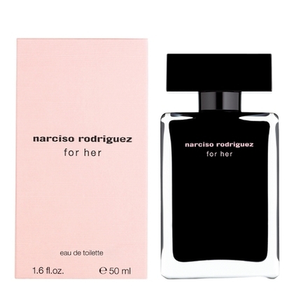 50mL Narciso Rodriguez FOR HER Eau de toilette  1 of 4 