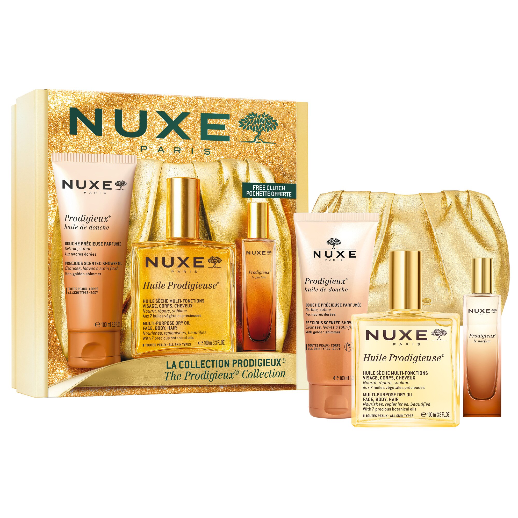 Nuxe LA COLLECTION PRODIGIEUX Coffret noël 1 of 4 Coffret noël