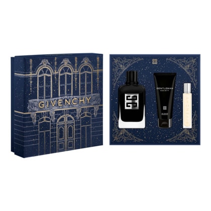  GIVENCHY GENTLEMAN SOCIETY Coffret - eau de parfum + gel douche + vaporisateur de voyage  1 of 4 