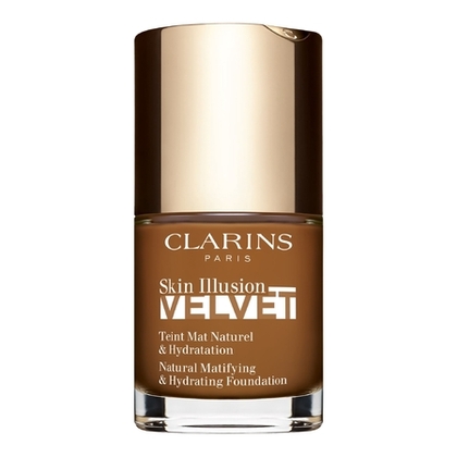  Clarins SKIN ILLUSION VELVET Fond de teint mat naturel & hydratation  1 of 4 