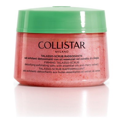 Collistar - Corps - Talasso-scrub Raffermissant Sels Exfoliants Détoxifiants Aux Huiles Essentielles Et Extrait De Cerise De L'emilie-romagne - 869g