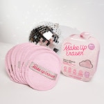  MAKE UP ERASER ACCESSOIRES Serviette démaquillante réutilisable - silver infused  2 of 3 Serviette démaquillante réutilisable - silver infused