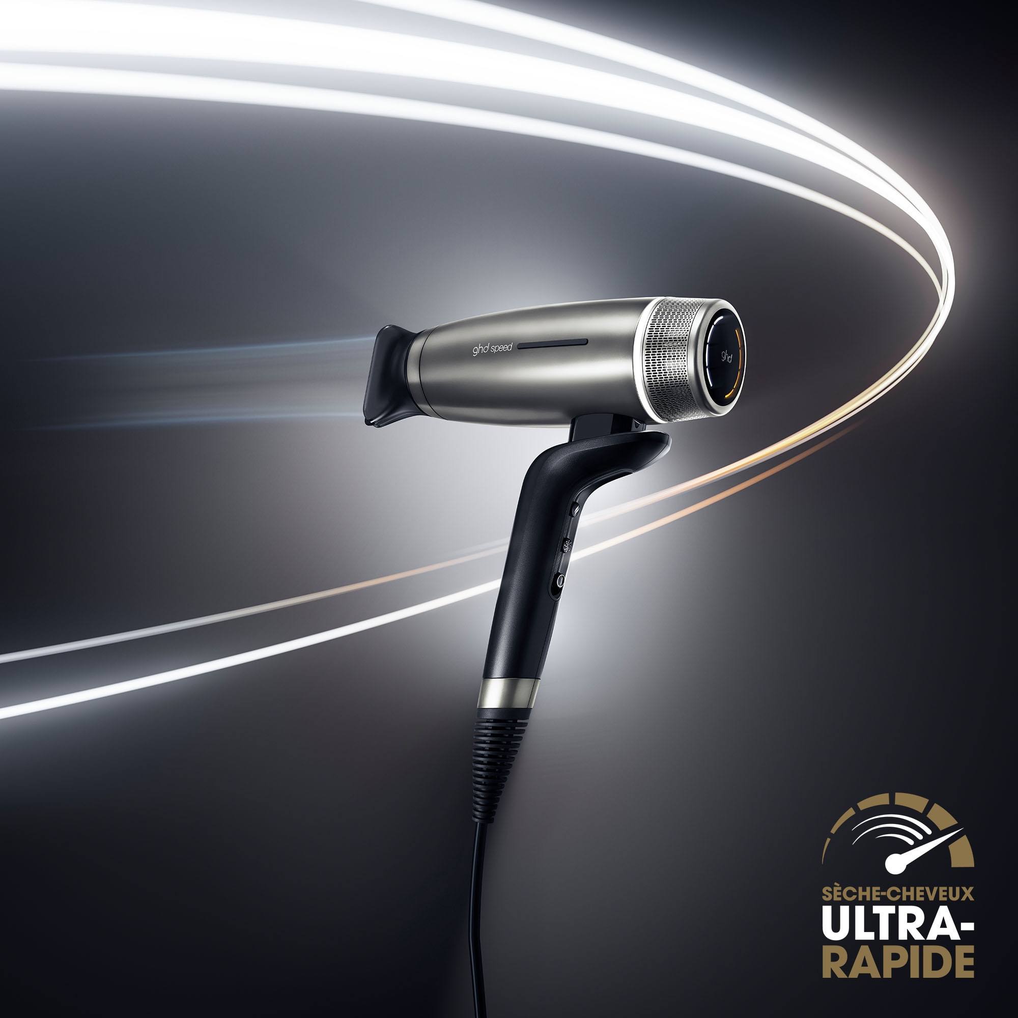 Sèche-cheveux - noir metallique