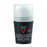 50mL VICHY HOMME V Déodorant 72H anti-transpirant contrôle extrême - lot de 2  1 of 2 