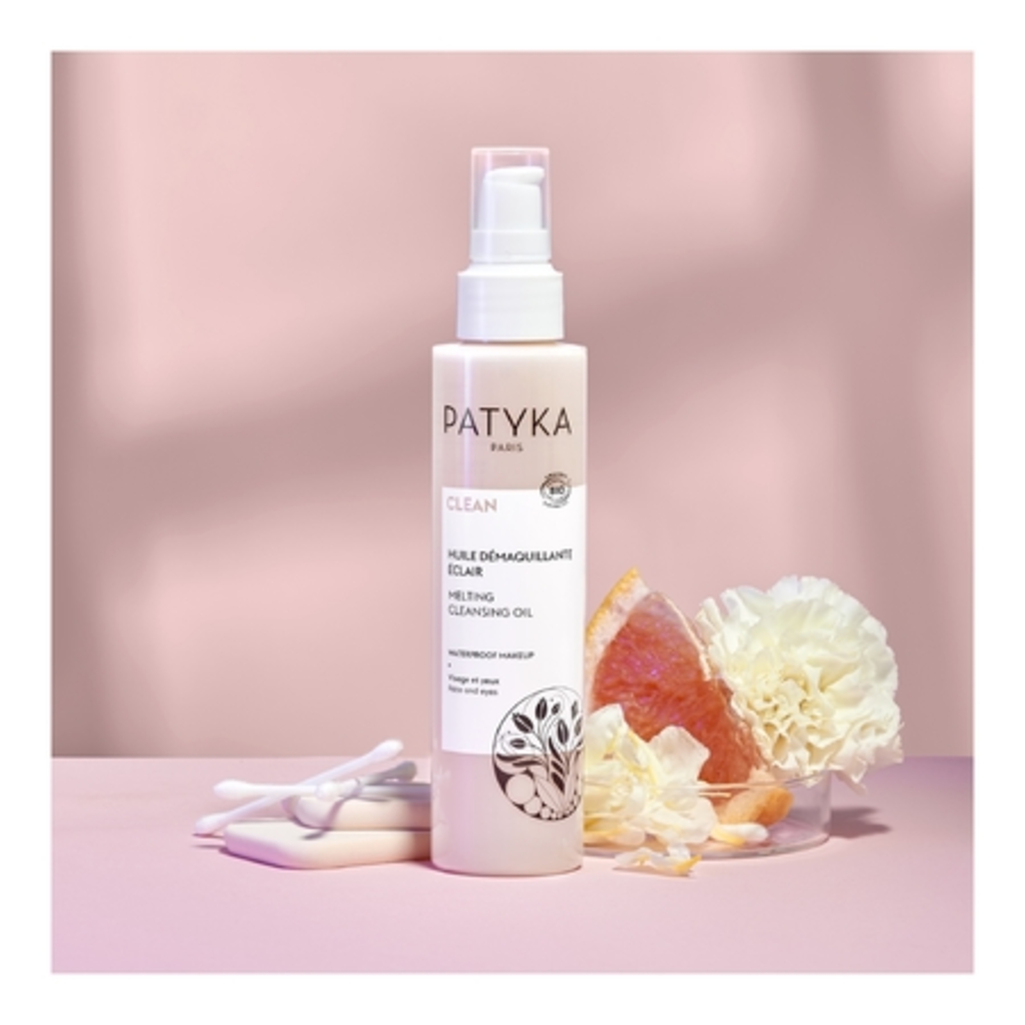 Huile démaquillante éclair