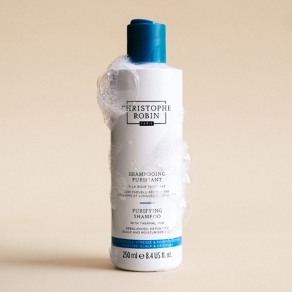 Shampoing purifiant à la boue thermale