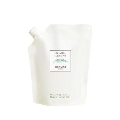 200ML Hermès UN JARDIN SUR LE NIL Recharge gel douche corps et cheveux  1 of 2 