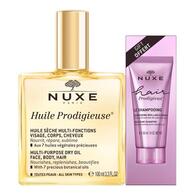 130ML Nuxe PRODIGIEUX EL24 DUO HUIL.PRODIGIEUS.100ML+SHAMP.30M  1 of 2 