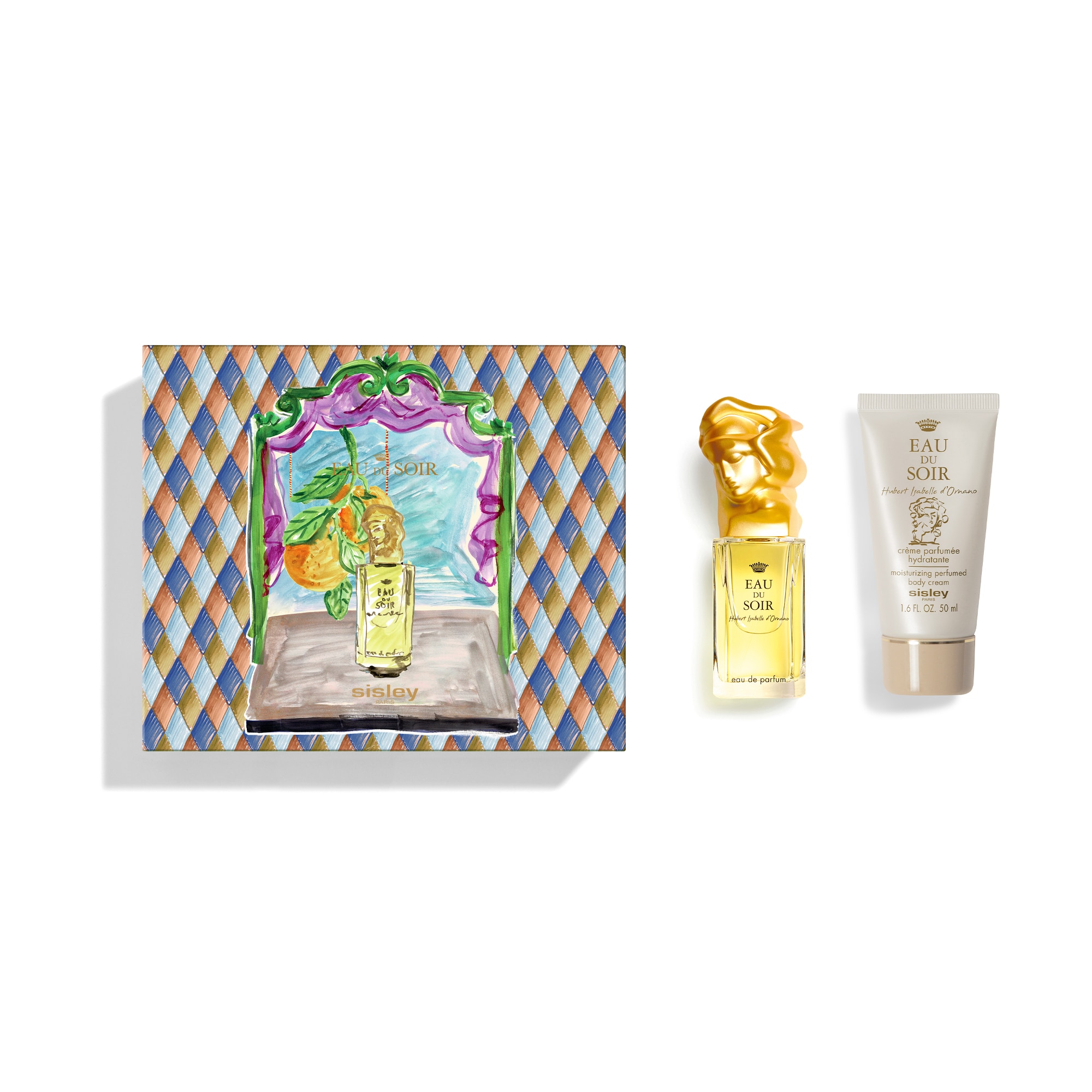 Sisley - Eau Du Soir - Coffret Eau De Parfum 30ml + Crème Parfumée Hydratante