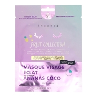 Masque visage eclat ananas coco en bio cellulose