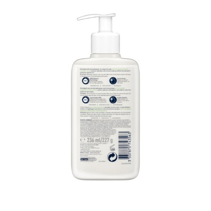 236ML CERAVE CRÈME MOUSSANTE NETTOYANTE HYDRATANTE Crème nettoyante visage peaux normales à sèches  1 of 4 